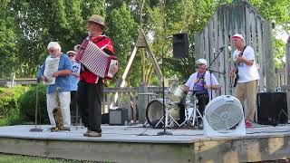 June 26 2024 KCPL Arts In The Park ZydecoaGoGo  quotGive Him CornbreadJambalaya medleyquot [upl. by Almeta248]