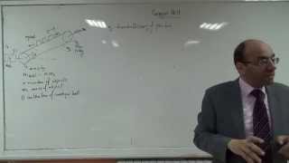 Conveyor Belt Systems Derivation of the equations a 822015 [upl. by Waldon]