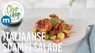 Italiaanse scampi salade Recept  metroChopChop [upl. by Mourant]