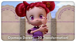 Ojamajo Doremi  3D Transformation • niconicnoc [upl. by Eidoj369]