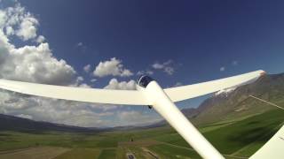 Glider Winch Launch  Different Angles [upl. by Ladiv]