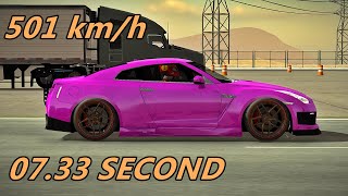 NISSAN GTR R35 GEARBOX SETTING 1695HP  CAR PARKING MULTIPLAYER [upl. by Ajile]