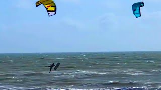 Kitesurfing Brighton  Kitesurfing South Coast England [upl. by Ainek]