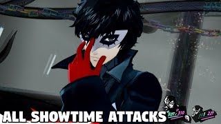 Persona 5 Royal  ALL SHOWTIME Attacks [upl. by Tybalt]