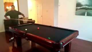 9 Ball Game 8ft Slab Simonis 860 cloth 720p HD [upl. by Nepets460]