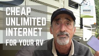 Ep 117 Cheap Truly Unlimited Internet for Your RV  camping tips tricks howto [upl. by Katalin372]