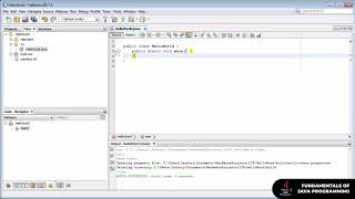 quotHello Worldquot in Java  The Fundamentals of Java [upl. by Berns]