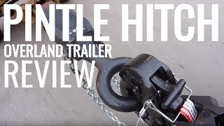 Pintle hitch and lunette ring for overland trailers [upl. by Talbott]