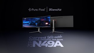 Zebronics  Gaming Monitor  N49A [upl. by Esinrahs]