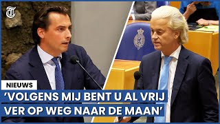 Wilders hekelt complotideeën Baudet over 911 ’Geen woorden voor zoveel onzin’ [upl. by Gearard]