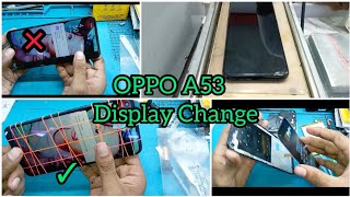 Oppo A53 Display Change [upl. by Fraya921]