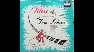 Tom Lehrer  Poisoning Pigeons In The Park 1959 Comedy Song Vinyl rip [upl. by Gnourt]