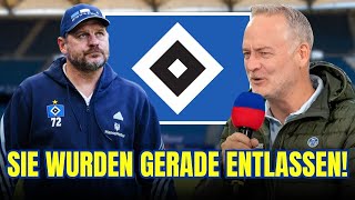 TRAINERBEBEN am Nachmittag Baumgart ENTLASSEN  HSV NACHRICHTEN [upl. by Sapers]