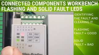 Diagnosing Flashing and Solid Fault Lights on a Micro800 PLC [upl. by Oiziruam]