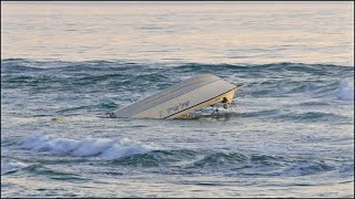 The Noosa Bar Crossing Saturday morning July 27 2019 [upl. by Acinorahs]