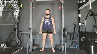 How To Do The Barbell FRONT SHRUG Correctly [upl. by Napier105]