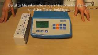 Multi Range Photometer HI 8320302 Nitritmessung [upl. by Spieler]