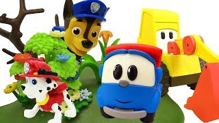 Leo Lastwagen Paw Patrol Spielzeuge Videos für Kinder [upl. by Akinom782]