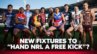 AFLs flawed fixtures explained 😬 Does your team have the hardest run home  AFL 360  Fox Footy [upl. by Inacana]