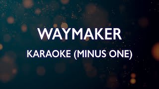 Michael W Smith  Waymaker  Karaoke Minus One [upl. by Enimajneb]