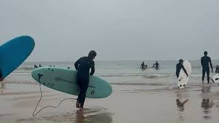 Surf lessons in Carcavelos Lisbon [upl. by Tiernan]