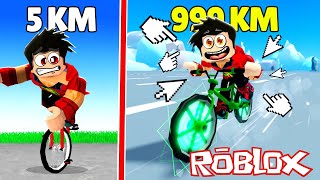 BİSİKLET YARIŞI YAPTIK 🚲 Roblox Bike Race Simulator [upl. by Raseac]