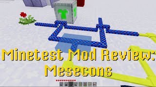 Minetest Mod Review Mesecons [upl. by Arikihs566]