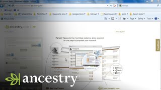 Ancestrycom Person View Demo  Ancestry [upl. by Natal996]