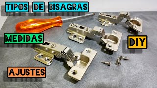 Cómo Instalar y Ajustar Fácil Bisagras Bidimensionales  Ocultas  de Cazoleta [upl. by Edyaj]