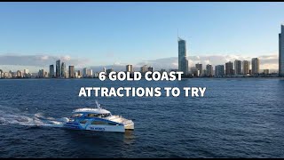 6 Gold Coast Attractions To Try GoldCoast ThingsToDo [upl. by Ahsiner776]