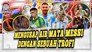 JUARA PALING DRAMATIS SETELAH BERKALI KALI DIJATUHKAN LIKA LIKU ARGENTINA JUARA COPA AMERICA [upl. by Riek]