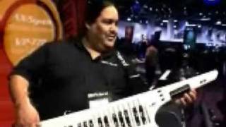 Roland AXSYNTH keytar DEMO melhor que AX7 e AX1 [upl. by Anirbaz]