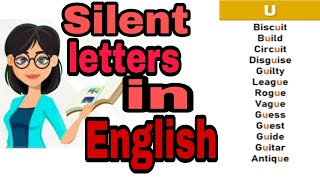 Silent letters in English Part 2 Pronunciation Lesson Learn with me [upl. by Wilkins]