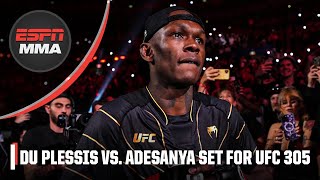 DC is excited to see ‘angry Izzy’ vs Dricus Du Plessis at UFC 305  UFC Live [upl. by Leunam]