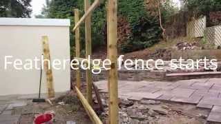 Garden Makeover In Newport South Wales [upl. by Silera]