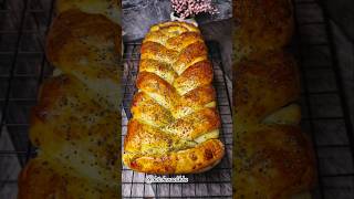 Super Soft 🥐 sweet uniquely shaped butter and poppy seed Bunsfood recipe buns yummy shorts [upl. by Weinrich543]