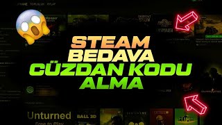 Bedava Steam Cüzdan Kodu Alma  Kanıtlı [upl. by Graehme]