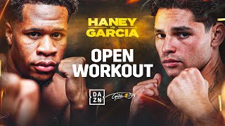 DEVIN HANEY VS RYAN GARCIA OPEN WORKOUTS LIVESTREAM [upl. by Ellives]