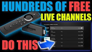 Fire Stick Live TV Setup  Easily Add Hundreds of Channels no sign up required [upl. by Yraht]