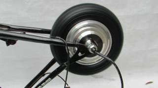 10 inch 48V  52V 800W electric scooter motor  rear hub bike conversion kit [upl. by Annmarie89]