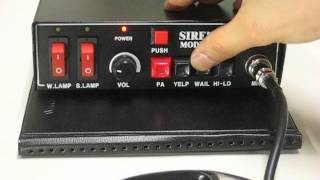 Siren Amplifier System  SIREN MASTER KS1000 [upl. by Fanchon]