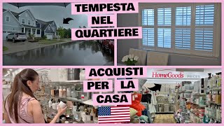 CHE SPAVENTO TEMPESTA NEL QUARTIERE AMERICANO 🇺🇸 HAUL HOME GOODS [upl. by Naujtna461]