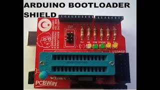 Arduino Bootloader Shield Atmega328P programlayıcı [upl. by Lloyd]