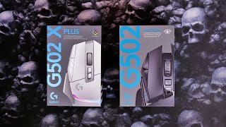 Logitech G502 X Plus vs Logitech G502 Lightspeed  whats new [upl. by Cohberg710]