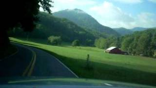 Conley Creek Road in Whittier North Carolina [upl. by Kurman]