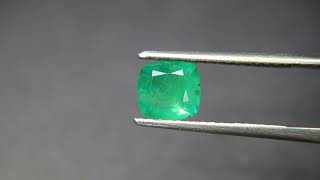 Green Hauyne gemstone RHAU55 [upl. by Otrebmal481]