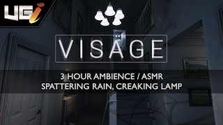 Visage │ Ambience ASMR │ Spattering rain thunder creaking sounds [upl. by Aliuqet664]