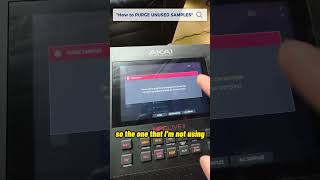 How To Delete Unused Samples on MPC [upl. by Halona]