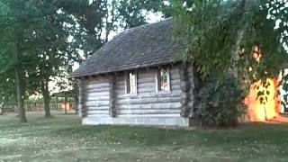 Laura Ingalls Wilder Birthplace Wayside Cabin 2013 [upl. by Sanburn]