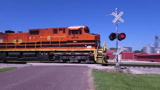 3rd Street RR Crossing Appleton City mo MNA Clinton branch [upl. by Kreager]